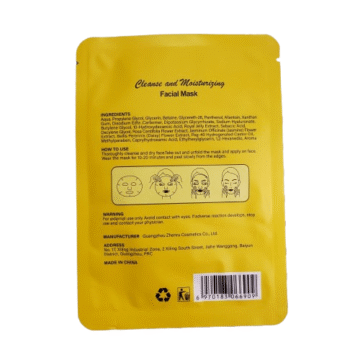 Máscara Facial hidratante coreana