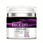 50ml Ultra-Lifting Face Cream - Revitalizes & Firms Facial, Neck, Chest Skin, Softens Fine Lines & Wrinkles, Hydrates & Plumps With Vitamin C, Retinol, And Glycerin For All Skin Types