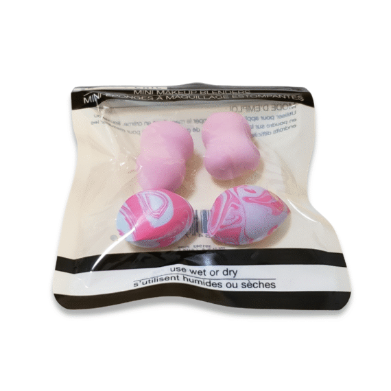 Set de 4 Mini Esponjas de Maquillaje