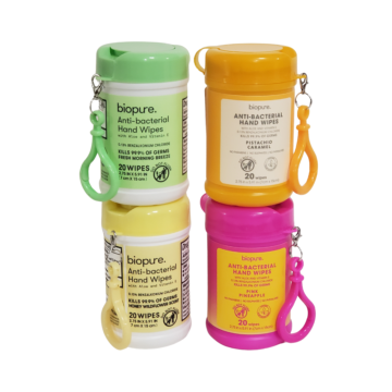 antibacterial hand wipes